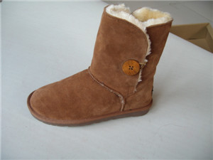 New fashin winter genuine leather warm ladies boots