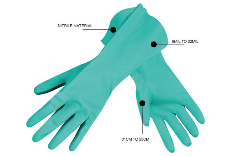 Nitrile Work Gloves