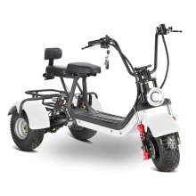 Three-Wheel Electric Tricycle with Chopper Motorcycles, 2000W Lithium Battery: The Citycoco 3-Wheel Motorcycle Electric Scooter