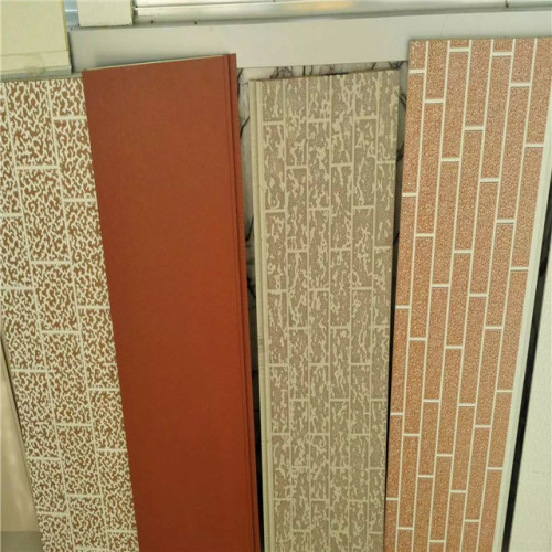 Insulated Exterior Wall Panel Metal Siding Panels Pu Polyurethane Sandwich Panels