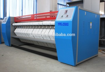 Gas heating automatic commercial bed sheet ironer price