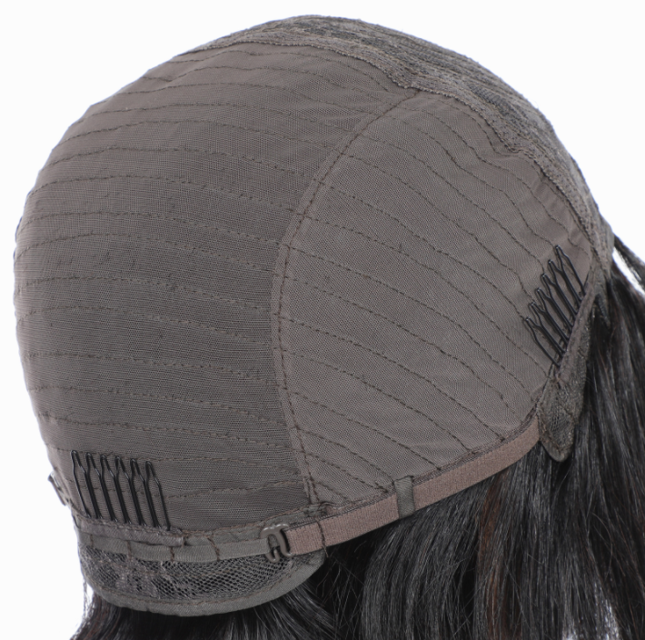 Drop Shipping Wholesale Raw Indian Hair Straight Machine Made Wig With Bangs  Non Lace Human Hair Wigs
