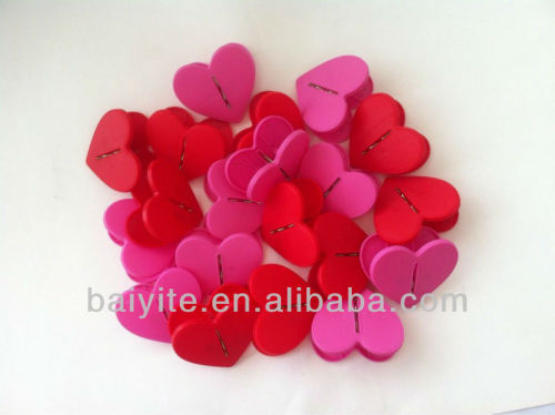 heart shaped plastic peg ,colorful plasic clothes peg