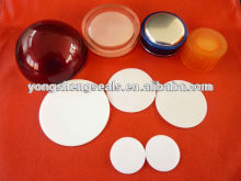 Spill proof PET seal liner for cosmetic cap