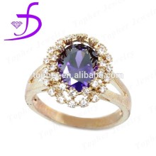 2015 925 sterling silver elegant amethyst ring