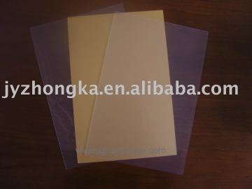 plastic card material/ no-lamination card material