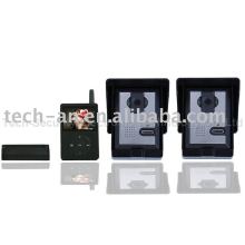 wireless digital color video door bell for home and office