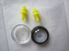 Customized Comfortable Waterproof Silicone Swim Earplugs , Ear Protection For Toddlers