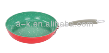 2014 Aluminium flat bottom fry pan for cooking