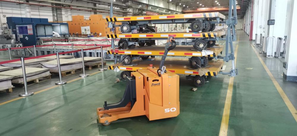 Electric Towing Tractor Towing Head 5000kg