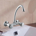 Plated Chrome Swan Neck Kitchen Sink Tap Kran