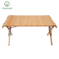 Natural Color Beech Wood Tables Outdoor Portable Tables