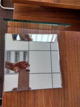 LargeSheet Sliver Mirror Glass Frameless for Wall Decorative
