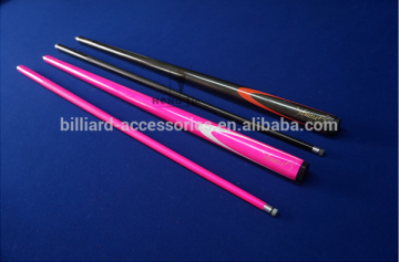 1/2 joint carbon fiber snooker pool cue, carbon cue stick