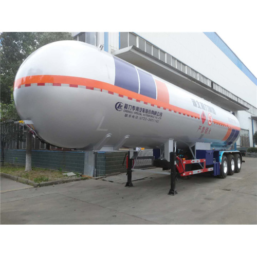 61.9 cubic propane gas transport semi-trailer