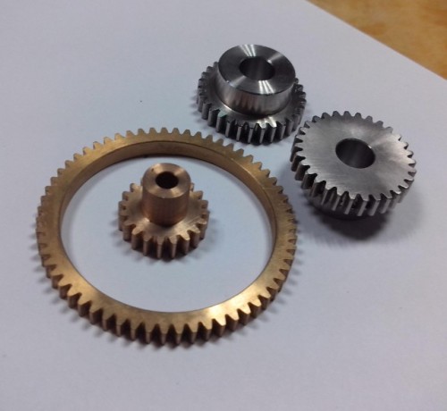 Gear Parts by Precision Machining and Rolling