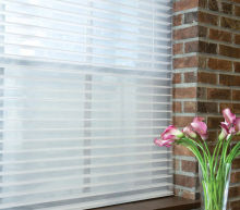 Shangri-la Chain Roller Blind , Double Sheer Fabric Roller Shades