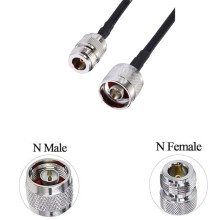 N Male to N Female Coaxial Cable