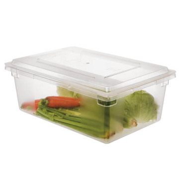 US NSF Certified Clear Polycarbonate Food Storage Container for Commercial Kitchens
