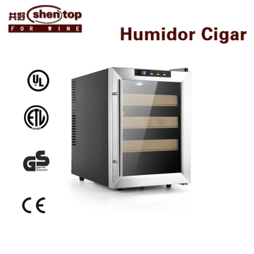 SHENTOP Cigar cooler STH-16B Cigar refrigerator Cigar cellar Thermoelectric refrigerator Mini cooler mini bar 8 Bottels