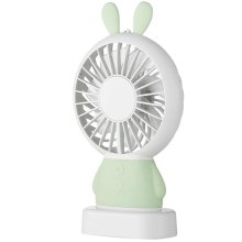Innovation Led Fan Mini Rabbit Rechargeable Handheld Fan