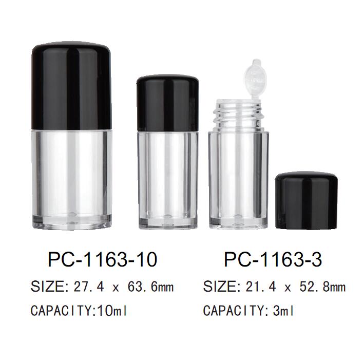 Plastikowy kosmetyczny luźny słoik w proszku PC-1163