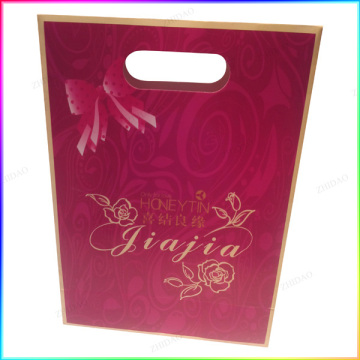 Custom design printed jewelry paper bags, paper gift bags