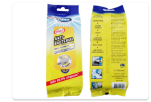 manufacturing dotted cleaning wipes, factory strong surface cleaing wipe