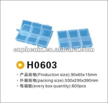 6 Compartment Lure Storage Box Fishing Tackle