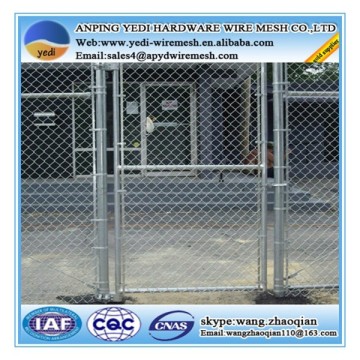 electric galvanized chain link fence for house