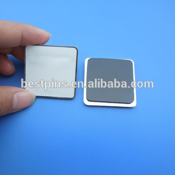 blank metal fridge magnet, magnetic metal badge sticker, souvenir gifts fridge magnet metal