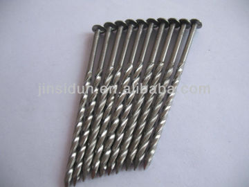 machine pallet nails/ Screw Shank Pallet Nail