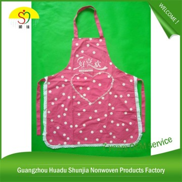 Manufacturer Cheap Hot Selling Kitchen Cooking Cotton Aprons