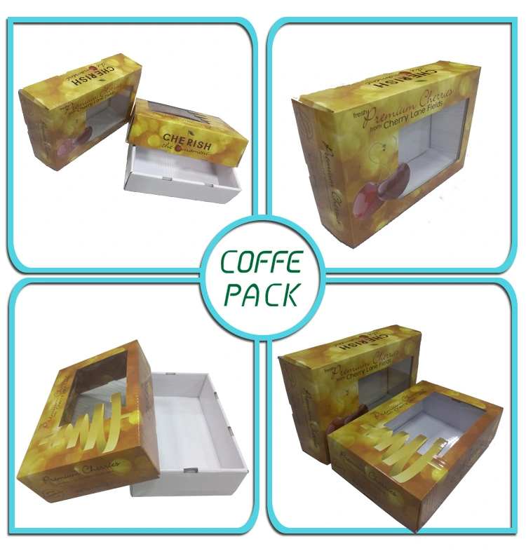 Top and Bottom Corrugated Cardboard Fruit Packaging Box