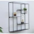 Stylish and simple metal wall-mounted shelf