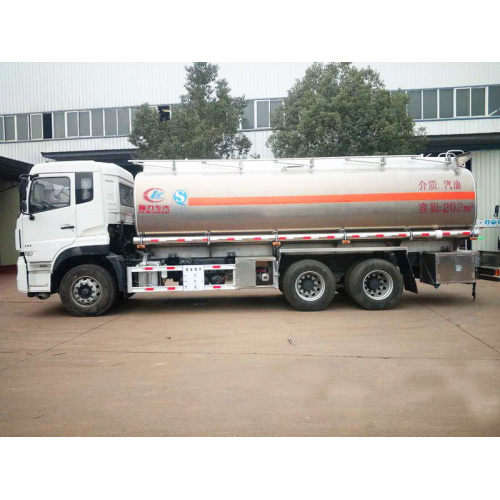 ยี่ห้อใหม่ Dongfeng 6X4 23000litres รถบรรทุกน้ำมันเชื้อเพลิง