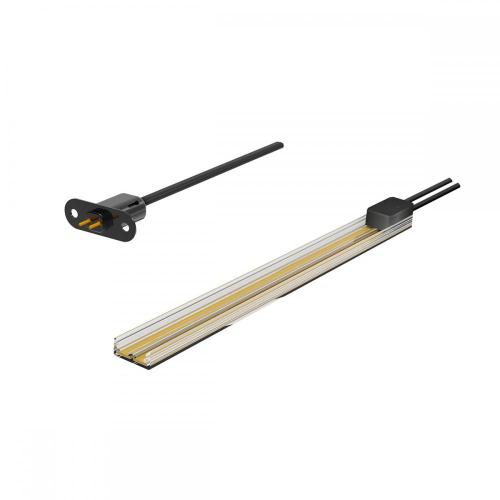 Glass Wood Simultaneously Shelf Track Light