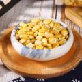 Freeze-dried fruit sweet corn kernels