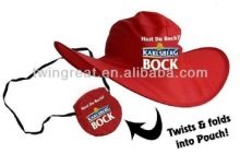 foldable summer hat