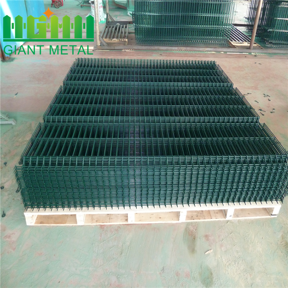 pvc coated triangle bending fence panel