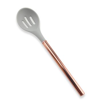 Ensemble d&#39;ustensiles de cuisine en silicone en or rose 9 pièces