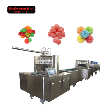 2022 Innovative Confectionery Equipment: Single-Operation Gummy Candy & Popping Boba Production Lines