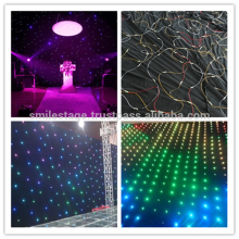 china wholesale led chocolate curtains for concernt/party