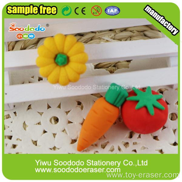 3D Stationery Gift Eraser in Fruit Shape