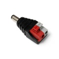 Conector de potência DC masculino com terminal parafusos