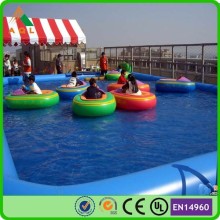 Custom design 70cm heihgt large inflatable deep pool for sale