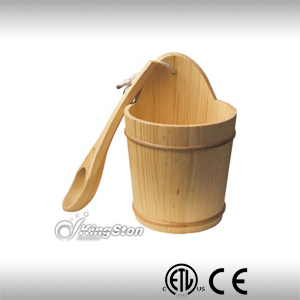 Durable Top Quality Sauna Bucket and Scoop (MT-03)