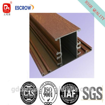 cheap wooden sliding doors aluminum extrusion profile