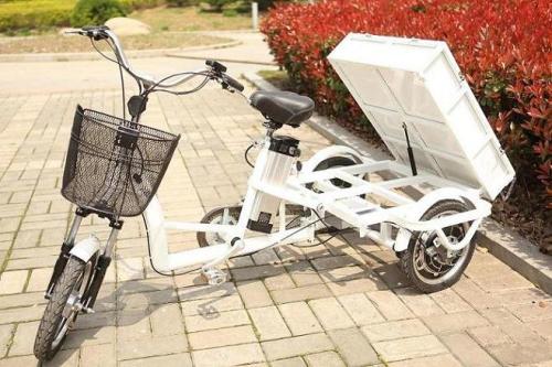 Mode multifunktionella elektrisk trehjuling