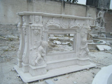 Marble Corner Fireplaces(Direct Factory + Good Price)